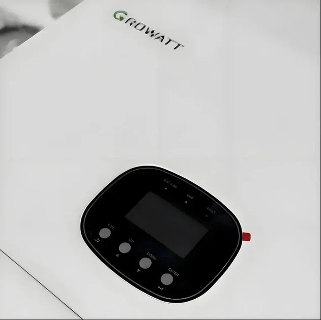 Гибридный инвертор Growatt SPE 8000 ES (8 кВт, 1 фаза, АКБ 48 В), фото 3