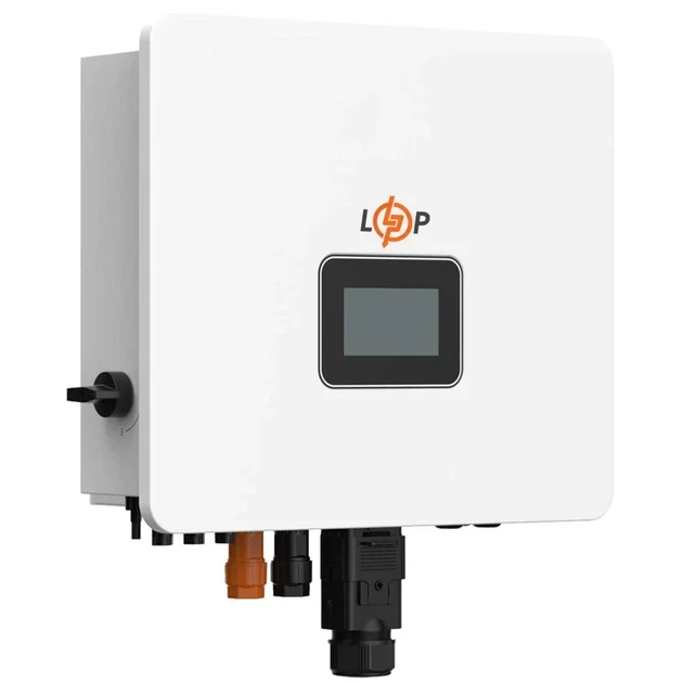 Гібридний інвертор LogicPower LPW-8KW1-160A-G (8 кВт, 1 фаза, АКБ 48 В), фото 2