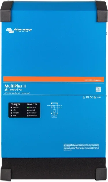 Інвертор-зарядний пристрій Victron Energy MultiPlus-II 48/8000/110-100 (6,4 кВт, 1 фаза, АКБ 48 В)