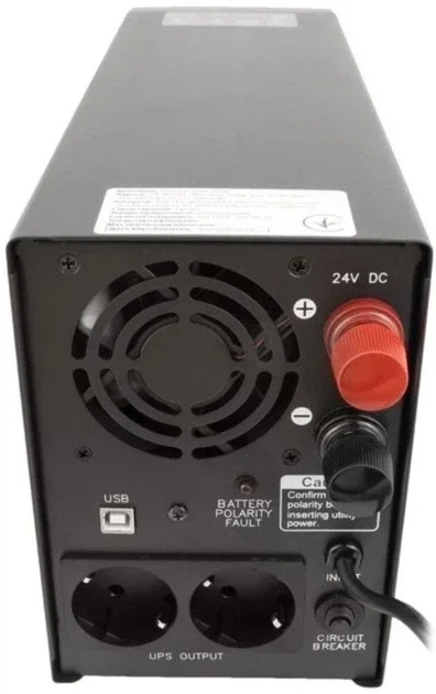 ИБП для котла Powercom INF-500 (300 Вт, АКБ 12 В), фото 3