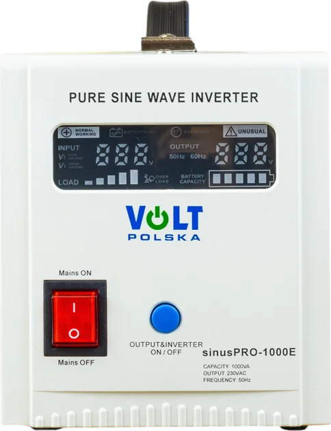 ДБЖ для котла Volt Polska SINUS PRO 1000 E 12/230V (700 Вт, АКБ 12 В), фото 2